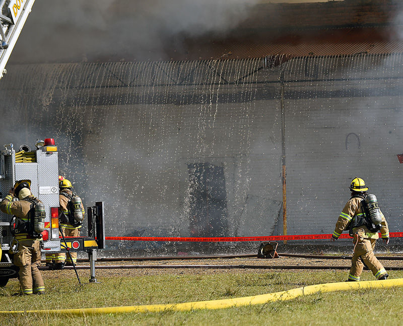 Fire destroys Meadow Gold building